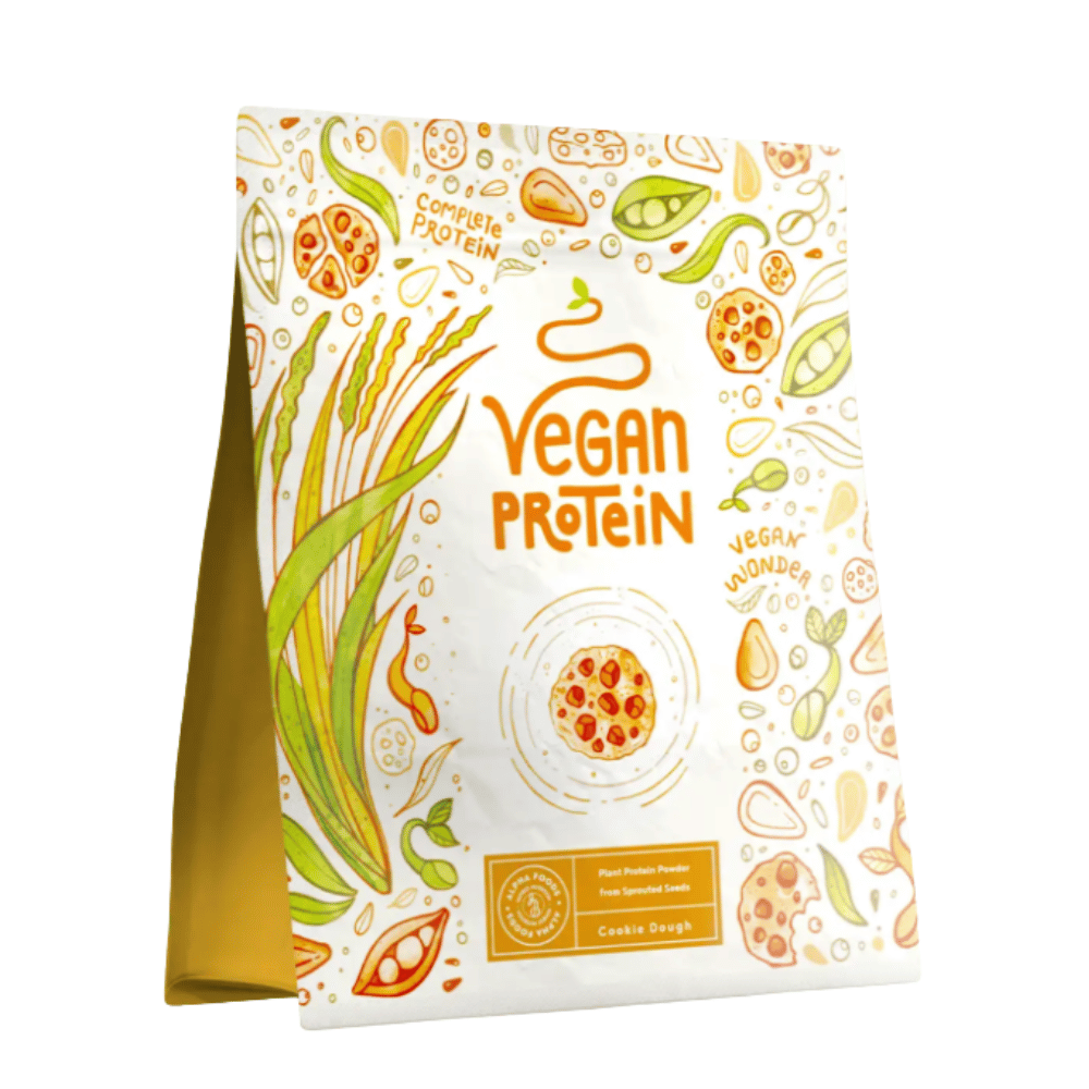 Vegan Protein (Μπισκότο) + Βρομελίνη - 600 γρ