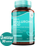 Υαλουρονικό οξύ 600 mg/Υαλουρονικό οξύ 600mg /90 κάψουλες, 90 ημέρες/ <tc>Nutravita</tc>