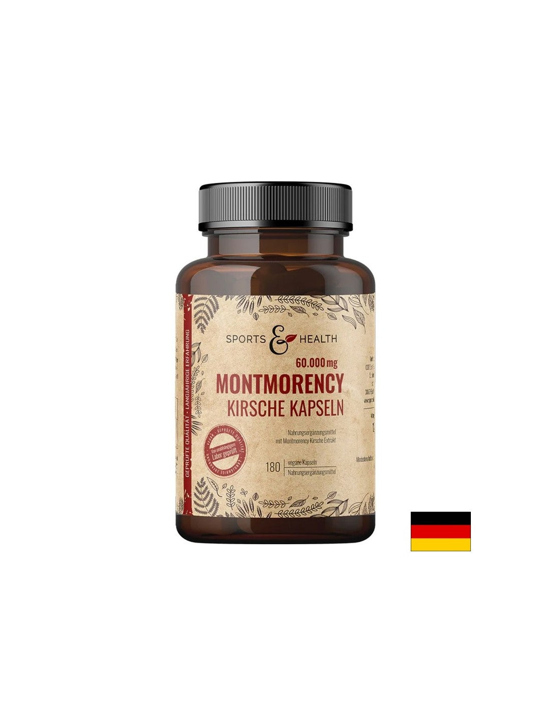 Οστά και αρθρώσεις - Vishna Montmorency, 600 mg x 180 κάψουλες