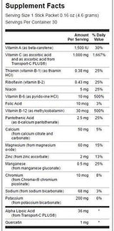 Ultra 1.000 mg ενέργεια C με ηλεκτρολύτες 30 πακέτα