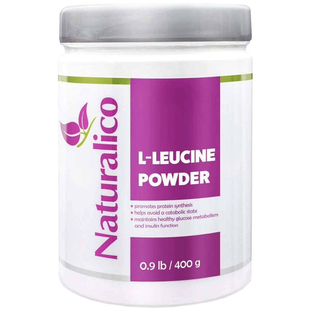Σκόνη L -leucine - 400 γραμμάρια