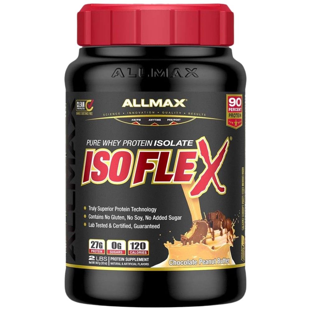 Isoflex | Pure Whey απομόνωση ~ Πραγματικά ανώτερη τεχνολογία πρωτεϊνών - 908 γραμμάρια