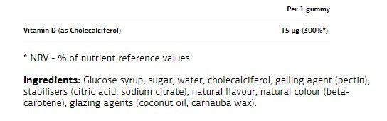 Ultravit gummies βιταμίνη d/60 gummies