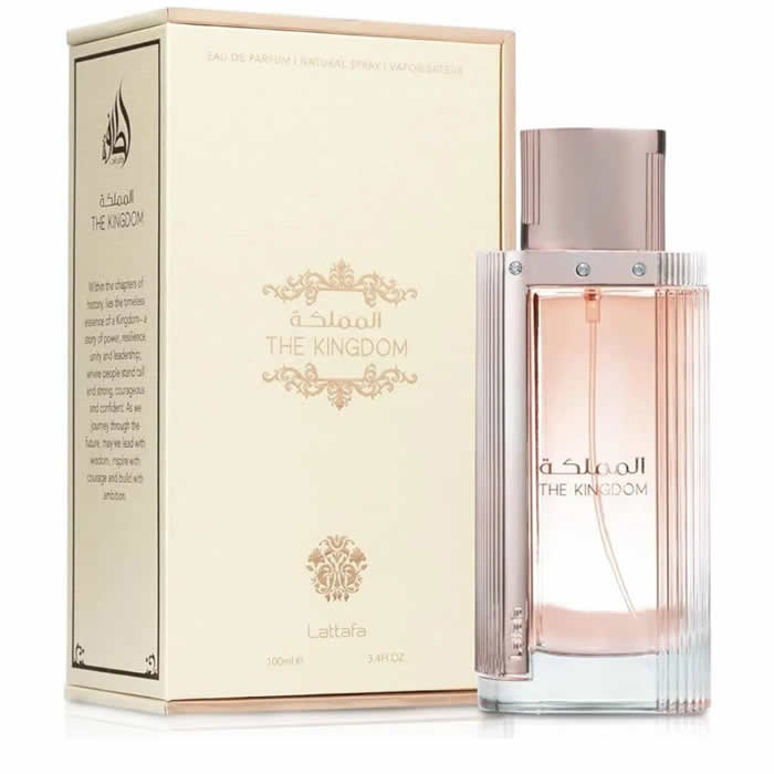 <tc>LATTAFA</tc> THE KINGDON EAU DE PARFUM ΓΙΑ ΓΥΝΑΙΚΕΣ ΑΡΩΜΑ 100ML
