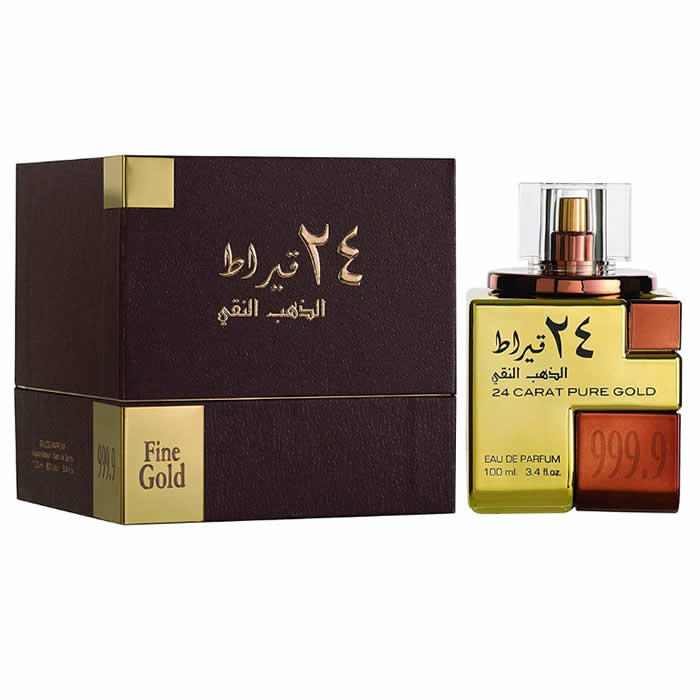 <tc>LATTAFA</tc> 24 ΚΑΡΑΤΩΝ PURE GOLD EAU DE PARFUM SPRAY 100ml