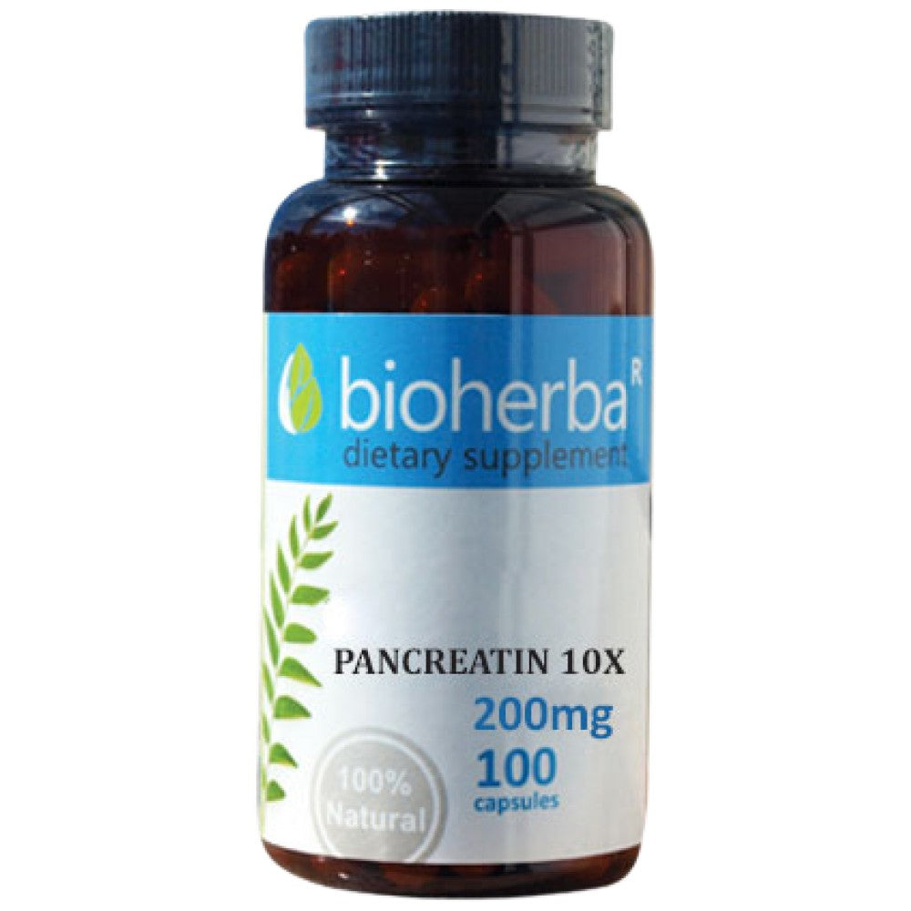 Pancreatin 10x 200 mg - 100 κάψουλες