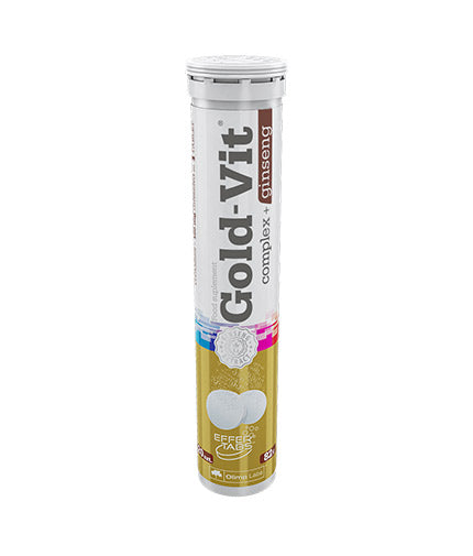 Χρυσό σύμπλεγμα VIT + Ginseng/20 αναβραστικές καρτέλες - 0