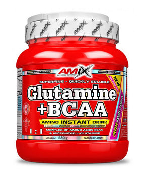 Glutamine + BCAA / Flavored 0.530 kg - Nutra Best Europe