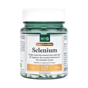 Selenium 200 mcg - 120 Tablets - Nutra Best Europe