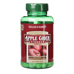Apple Cider Vinegar 300 mg - 200 Tablets - Nutra Best Europe
