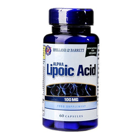 Alpha Lipoic Acid 100 mg - 60 capsules - Nutra Best Europe