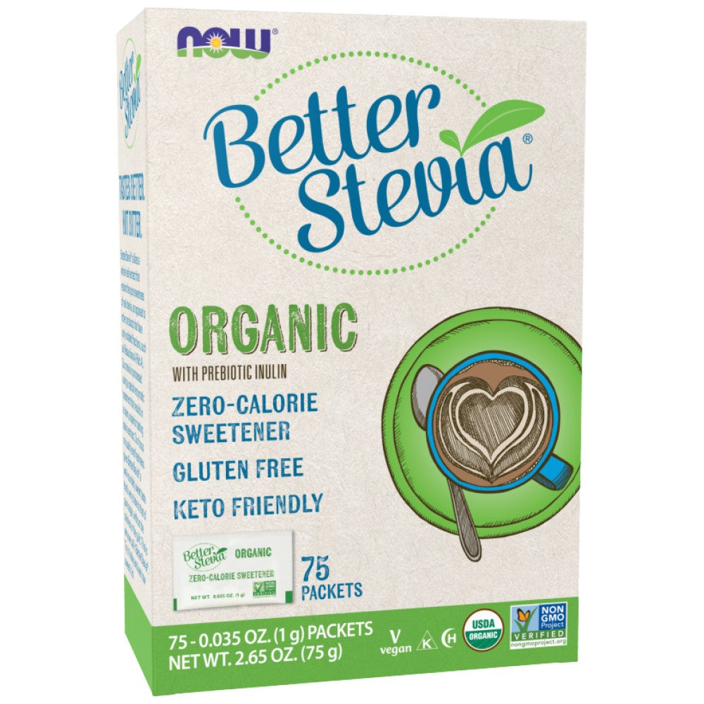 Καλύτερα Stevia Organic - 75 πακέτα