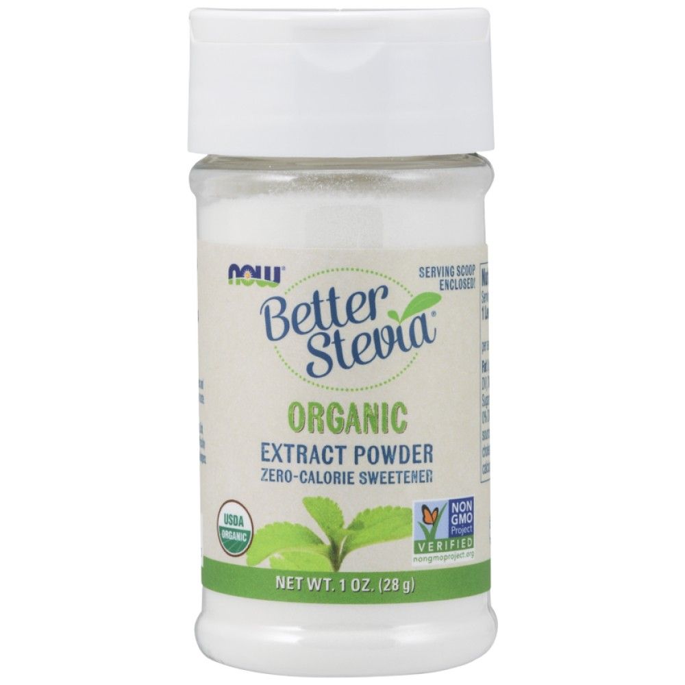 Καλύτερη σκόνη εκχυλίσματος Stevia® | Οργανικά - 28 γραμμάρια