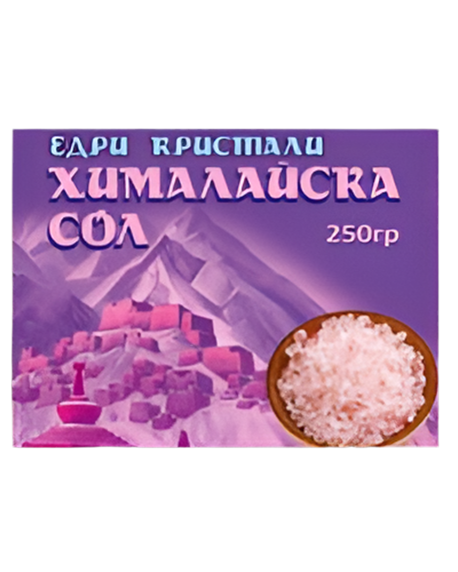 Ιμαλάια αλάτι/ροζ κρύσταλλα - 250 γραμμάρια