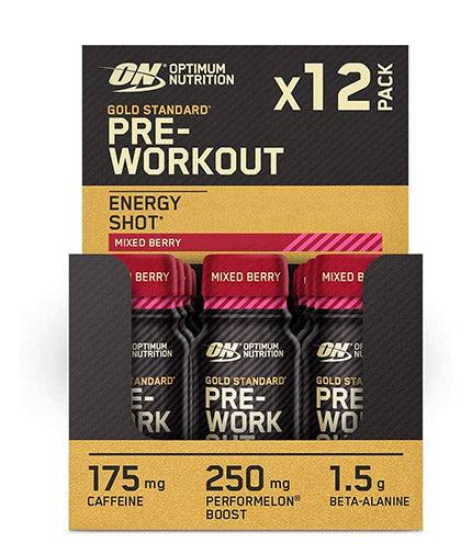 Χρυσό πρότυπο προ-προπόνηση Shot Box/12 x 60 ml