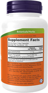 Fenugreek 500 mg - 100 κάψουλες