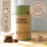 Vegan Πρωτεΐνη + Ένζυμα - 750 g (Σοκολάτα) <tc>Nutravita</tc>