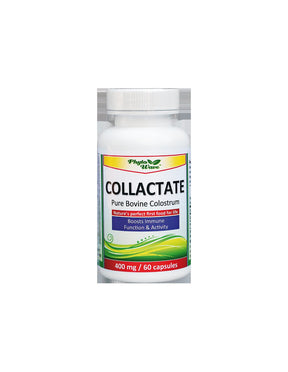 Collactate Pure Bovine Colostrum 400 mg x 30 capsules - Nutra Best Europe
