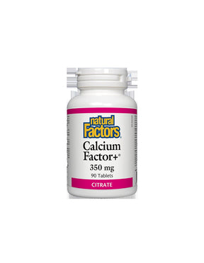 Calcium Factor+ 350 mg - 90 Tablets - Nutra Best Europe