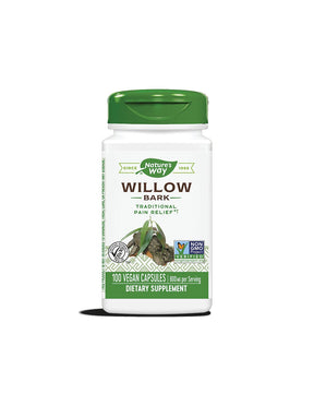 Willow Bark 400 mg - 100 capsules - Nutra Best Europe