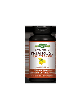 Evening Primrose Oil 1300 mg - 60 Gel capsules - Nutra Best Europe