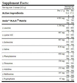 Χάρτης μυϊκός αμινοί ποτό 0,344 kg