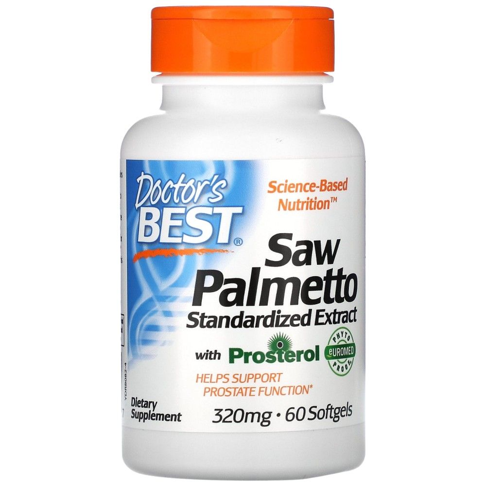 Καλύτερο πριόνι Palmetto 320 mg - 60 κάψουλες γέλης