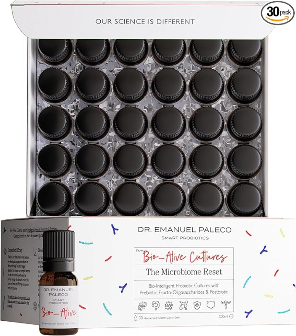 Τριβιοτικό Βιο–<tc>Alive</tc>® 300 CFU (προβιοτικό, πρεβιοτικό και μεταβιοτικό) 30 δόσεις