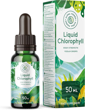 Chlorophyll Alpha Foods Germany - (50 ml/100 doses) - Nutra Best Europe