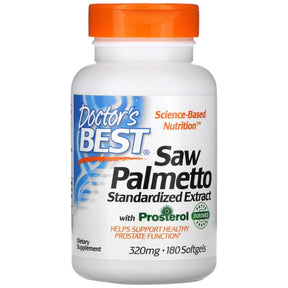 BEST Saw Palmetto 320 mg - 180 Gel capsules - Nutra Best Europe