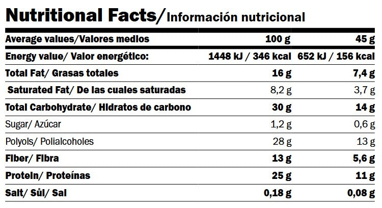 Vegan Protein Bar Box/20 x 45 g