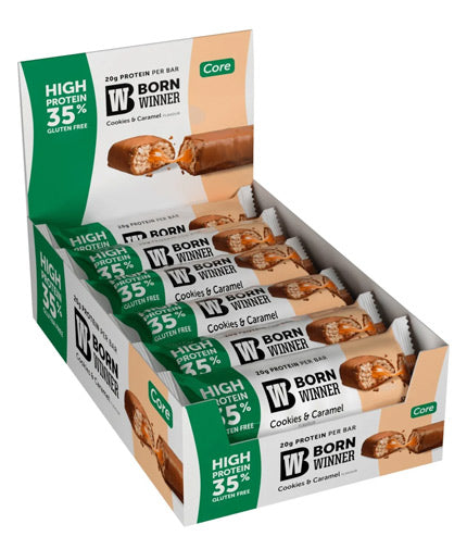 Κουτί πρωτεϊνικής ράβδου πυρήνα/12 x 57 g