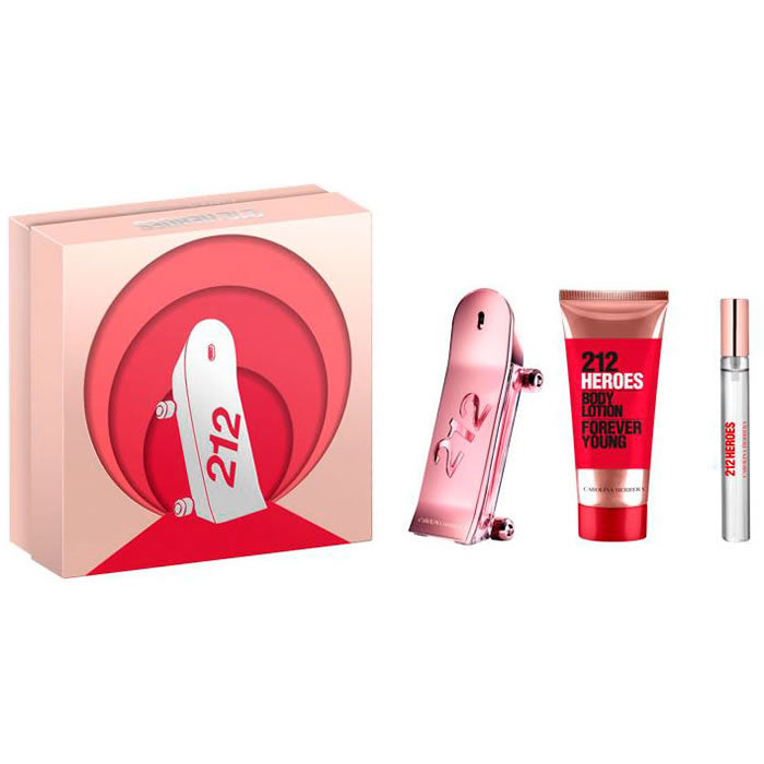 <tc>CAROLINA HERRERA</tc> 212 Heroes Eau De Perfume Spray 80ml Χριστουγεννιάτικο Σετ