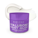 Hyaluronic Night Moisturizing Cream για αποκατάσταση του δέρματος τη νύχτα 50 mL