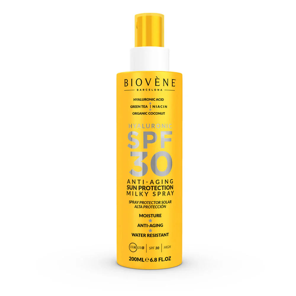 Αντηλιακό για το πρόσωπο και το σώμα SPF 30 με αντι -γήρανση υαλουρονικό οξύ - 200 mL
