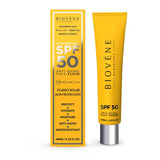 Ενυδάτωση του αντηλιακού προσώπου SPF 50 με αντι -γήρανση υαλουρονικό οξύ - 40 mL