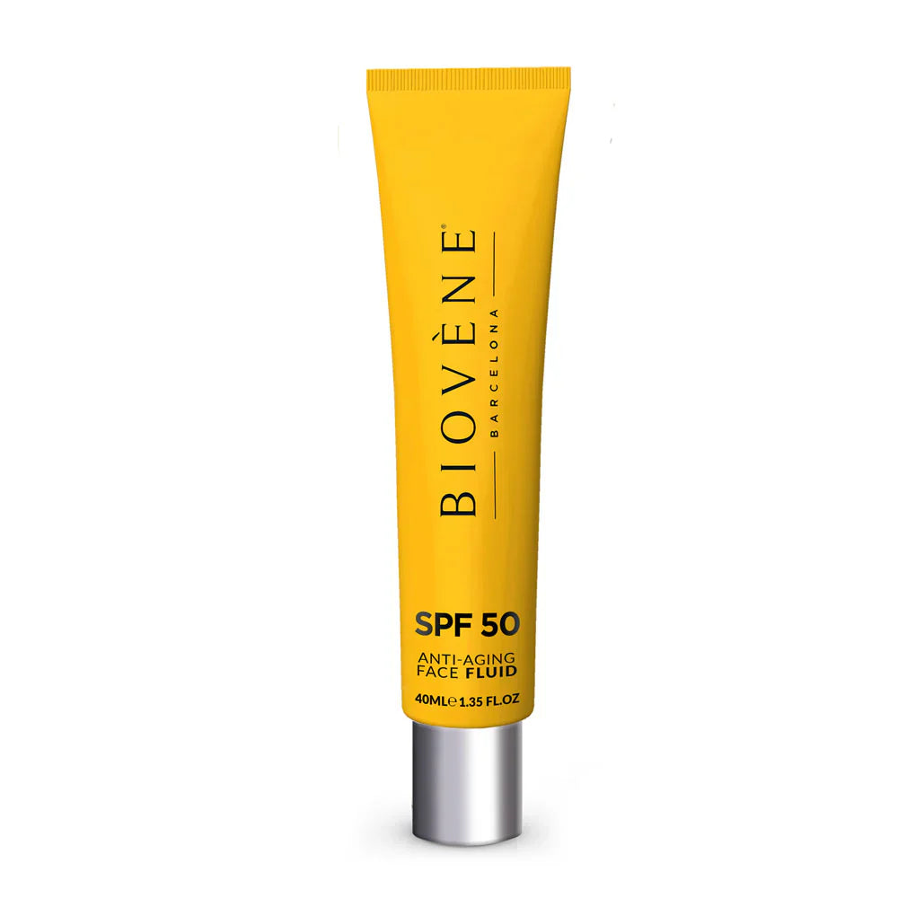 Ενυδάτωση του αντηλιακού προσώπου SPF 50 με αντι -γήρανση υαλουρονικό οξύ - 40 mL