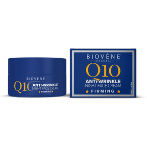 Night cream with Q10 for restoration and smoothing - 50 ml - Nutra Best Europe