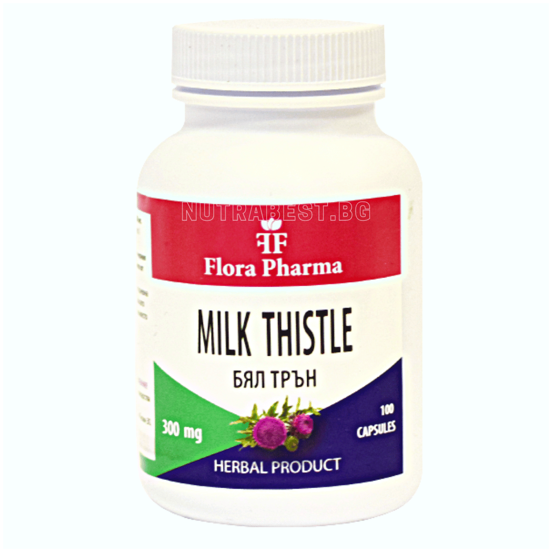 Milk Thistle 900 mg/100 κάψουλες, 33 δόσεις/flora farma