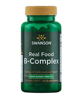 Real Food B-Complex From Quinoa Sprouts / 60 Vcaps - 0 - Nutra Best Europe