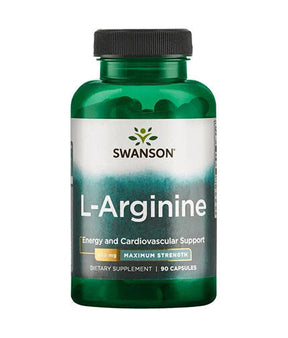 L-Arginine 850 mg / Maximum Strength - 90 capsules - Nutra Best Europe