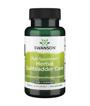 Full Spectrum Herbal Gallbladder Care - 60 capsules - Nutra Best Europe
