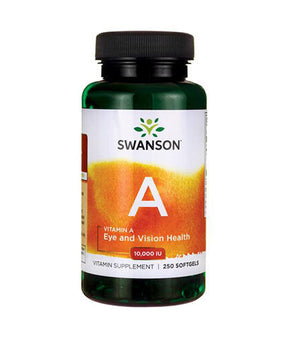 Vitamin A 10000 IU - 250 dragees - Nutra Best Europe