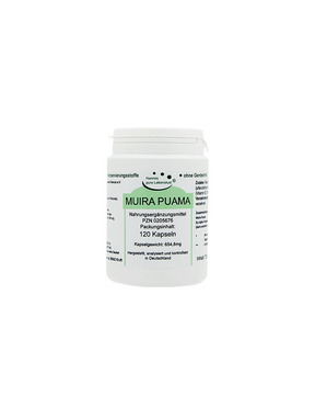 Muira Puama - Muira Puama (Natural aphrodisiac), 120 capsules El Compra - Nutra Best Europe