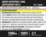 AAKG 1000 mg 180 δισκία