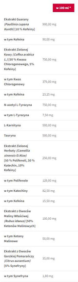 Clenburexin Shot | Θερμογόνο λίπους - 100 mL