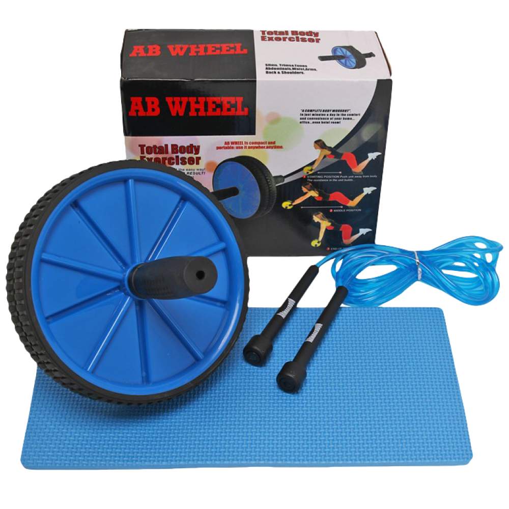 AB Wheel 3 σε 1/κοιλιακό τροχό 3 σε 1