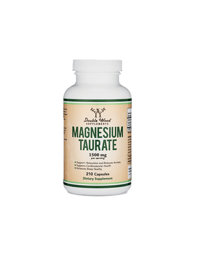 Magnesium taurate/ Magnesium taurate, 210 capsules Double Wood - Nutra Best Europe