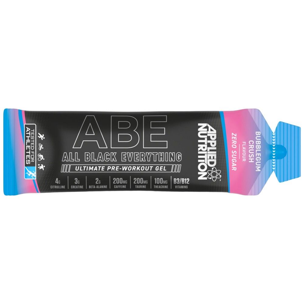 Abe gel | Όλα μαύρα όλα προ -προπόνηση - 60 γραμμάρια