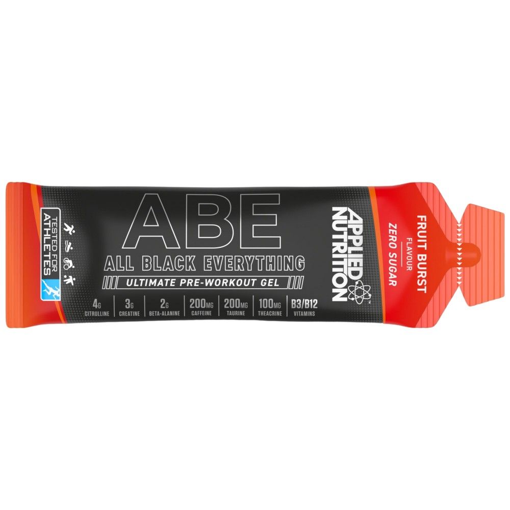 Abe gel | Όλα μαύρα όλα προ -προπόνηση - 60 γραμμάρια